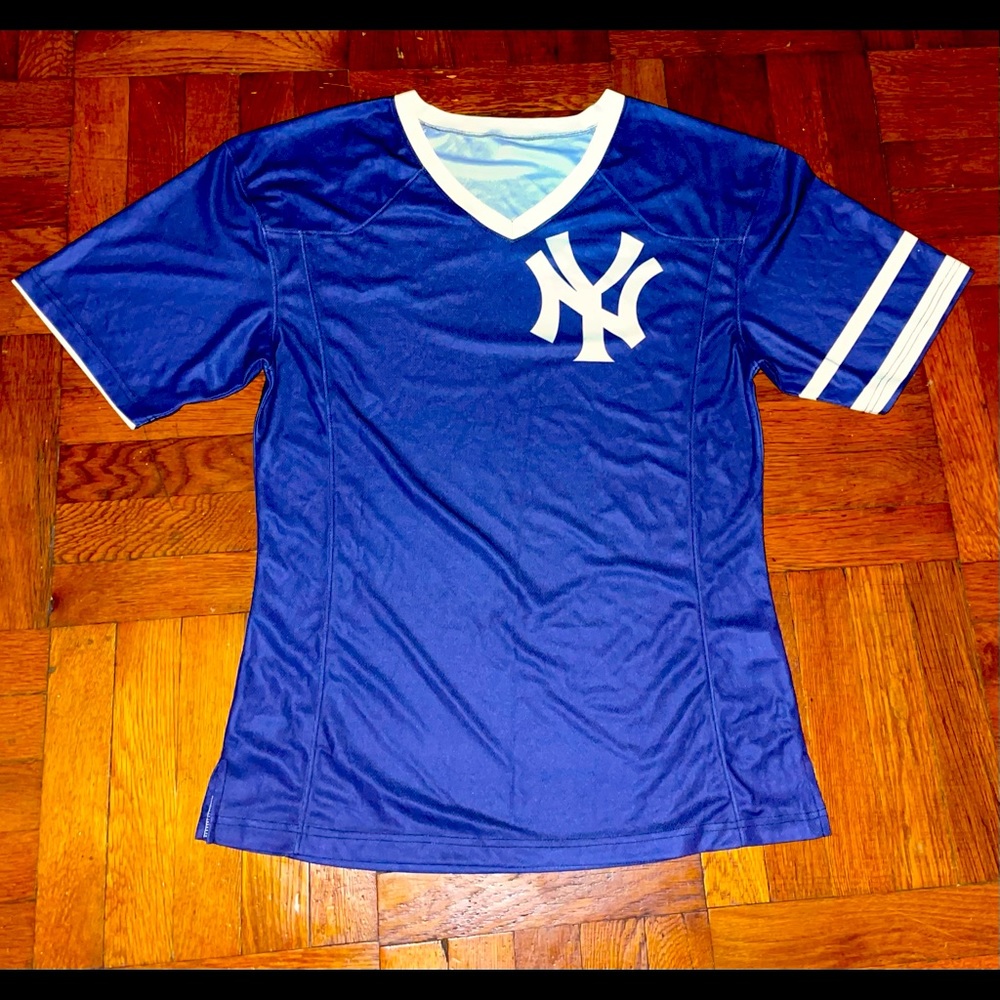 Yankee batting cage jersey